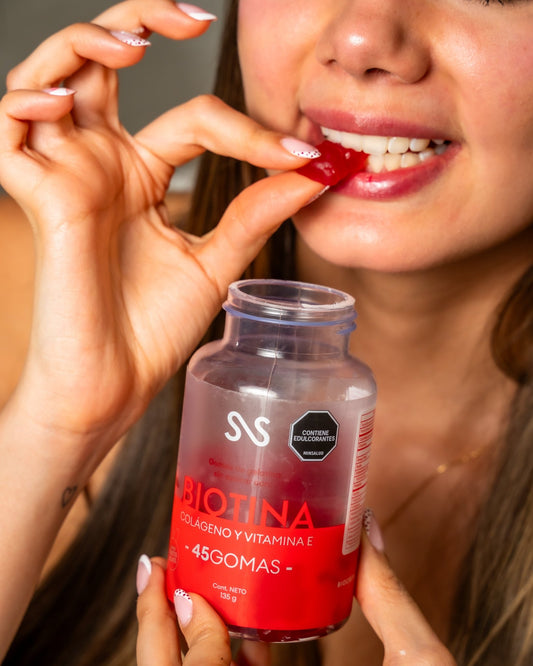 GOMITAS DE BIOTINA , COLÁGENO Y VITAMINA E - Thermocare.co
